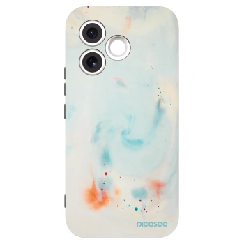 Picasee silikonski črni ovitek za Honor 600 Lite - Splash