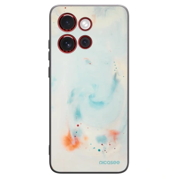 Picasee silikonski črni ovitek za Motorola Edge 60 Neo 5G - Splash