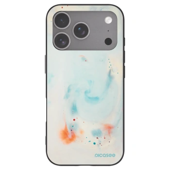 Picasee silikonski črni ovitek za Apple iPhone 18 Pro - Splash
