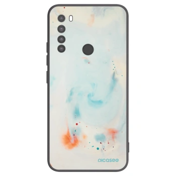 Picasee silikonski črni ovitek za Xiaomi Redmi Note 8 - Splash
