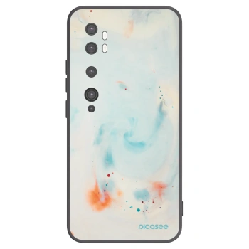 Picasee silikonski črni ovitek za Xiaomi Mi Note 10 (Pro) - Splash