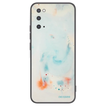 Picasee silikonski črni ovitek za Samsung Galaxy S20 G980F - Splash