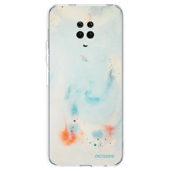 Picasee silikonski prozorni ovitek za Xiaomi Redmi Note 9 Pro - Splash