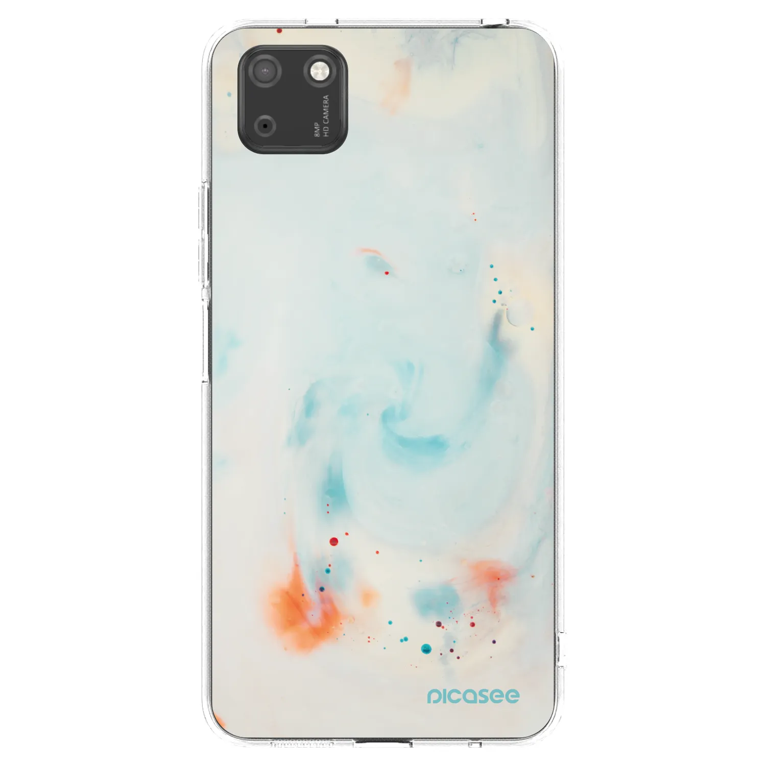 Picasee silikonski prozorni ovitek za Huawei Y5P - Splash
