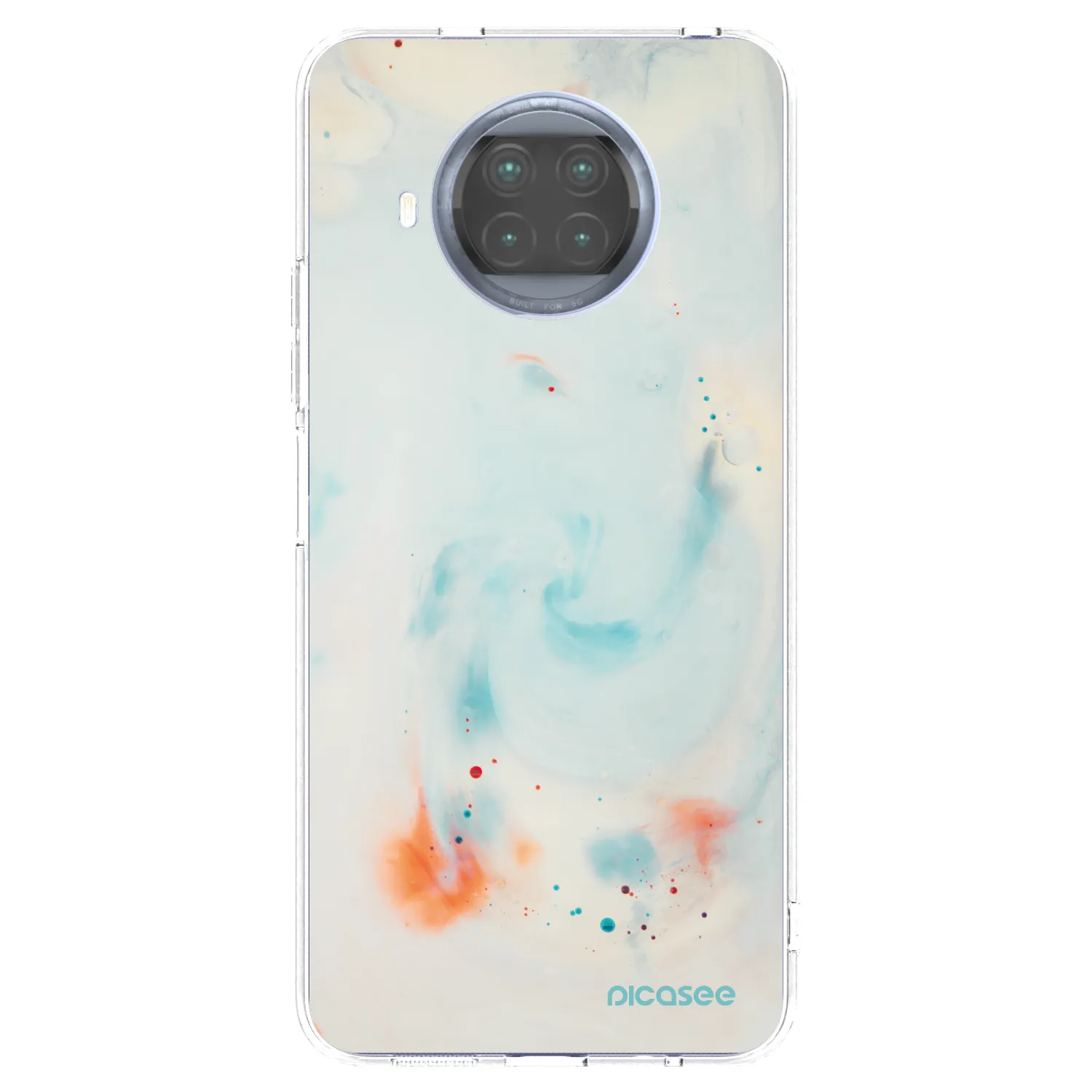 Picasee silikonski prozorni ovitek za Xiaomi Mi 10T Lite - Splash