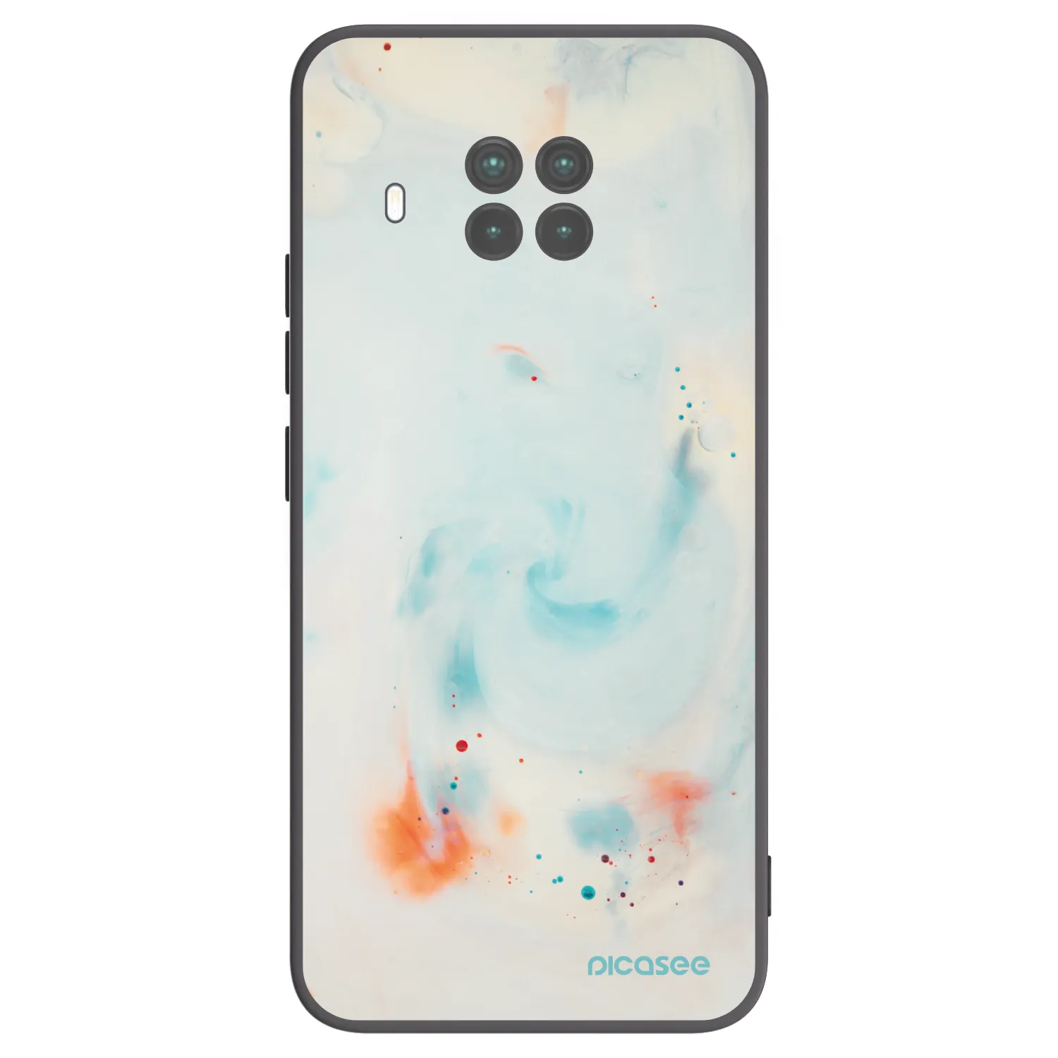 Picasee silikonski črni ovitek za Xiaomi Mi 10T Lite - Splash
