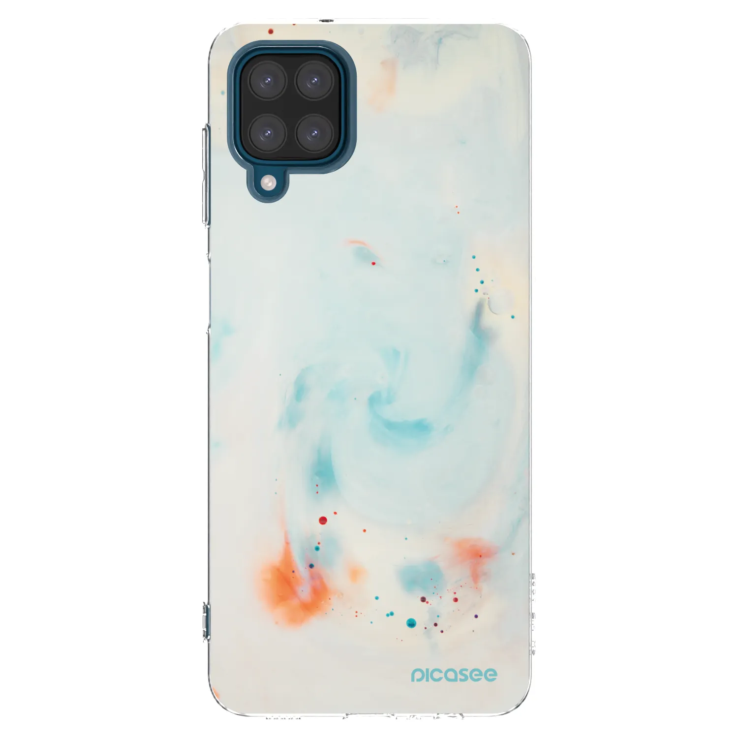 Picasee silikonski prozorni ovitek za Samsung Galaxy A12 A125F - Splash