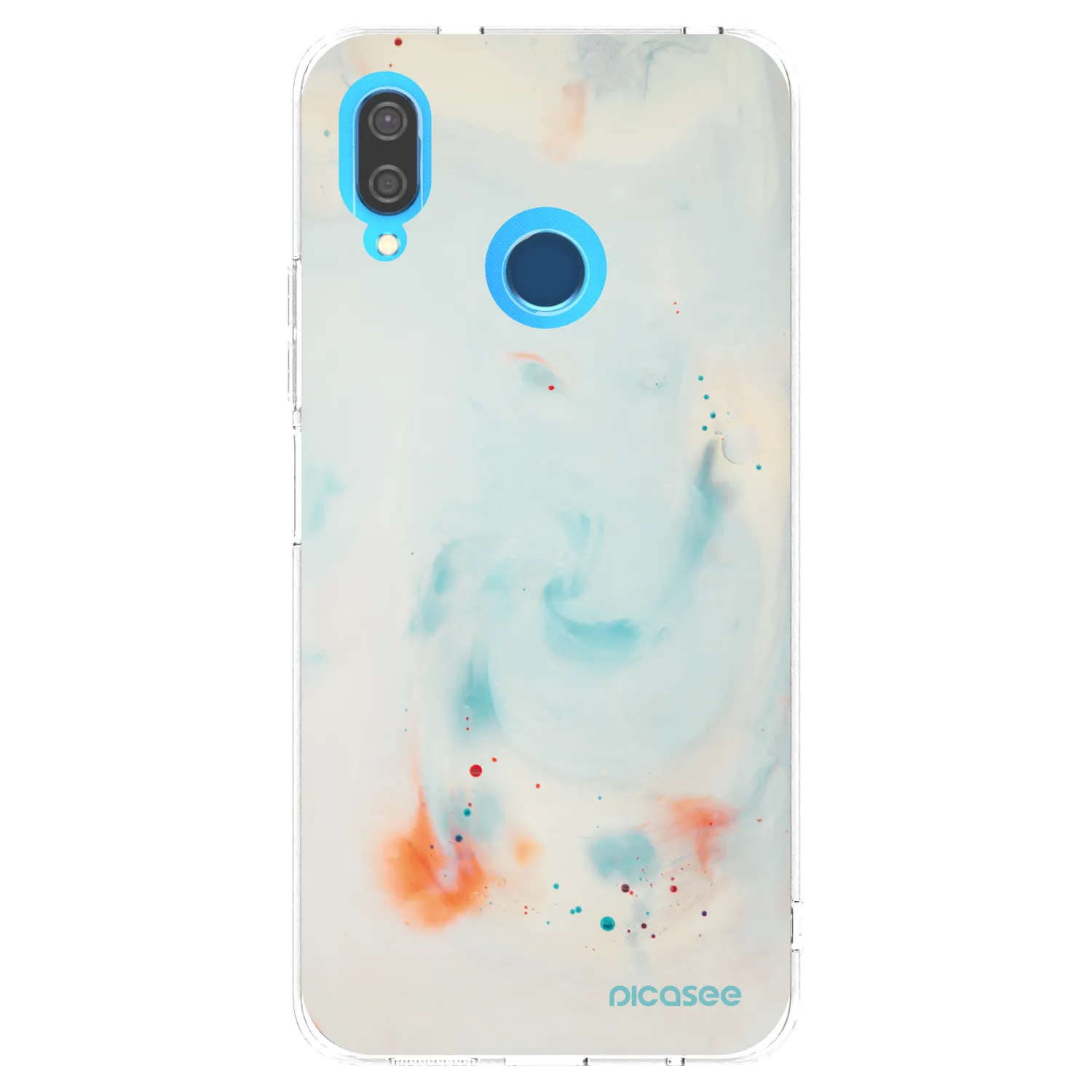 Picasee silikonski prozorni ovitek za Huawei P20 Lite - Splash