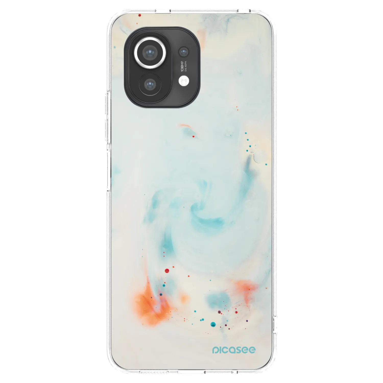 Picasee silikonski prozorni ovitek za Xiaomi Mi 11 - Splash