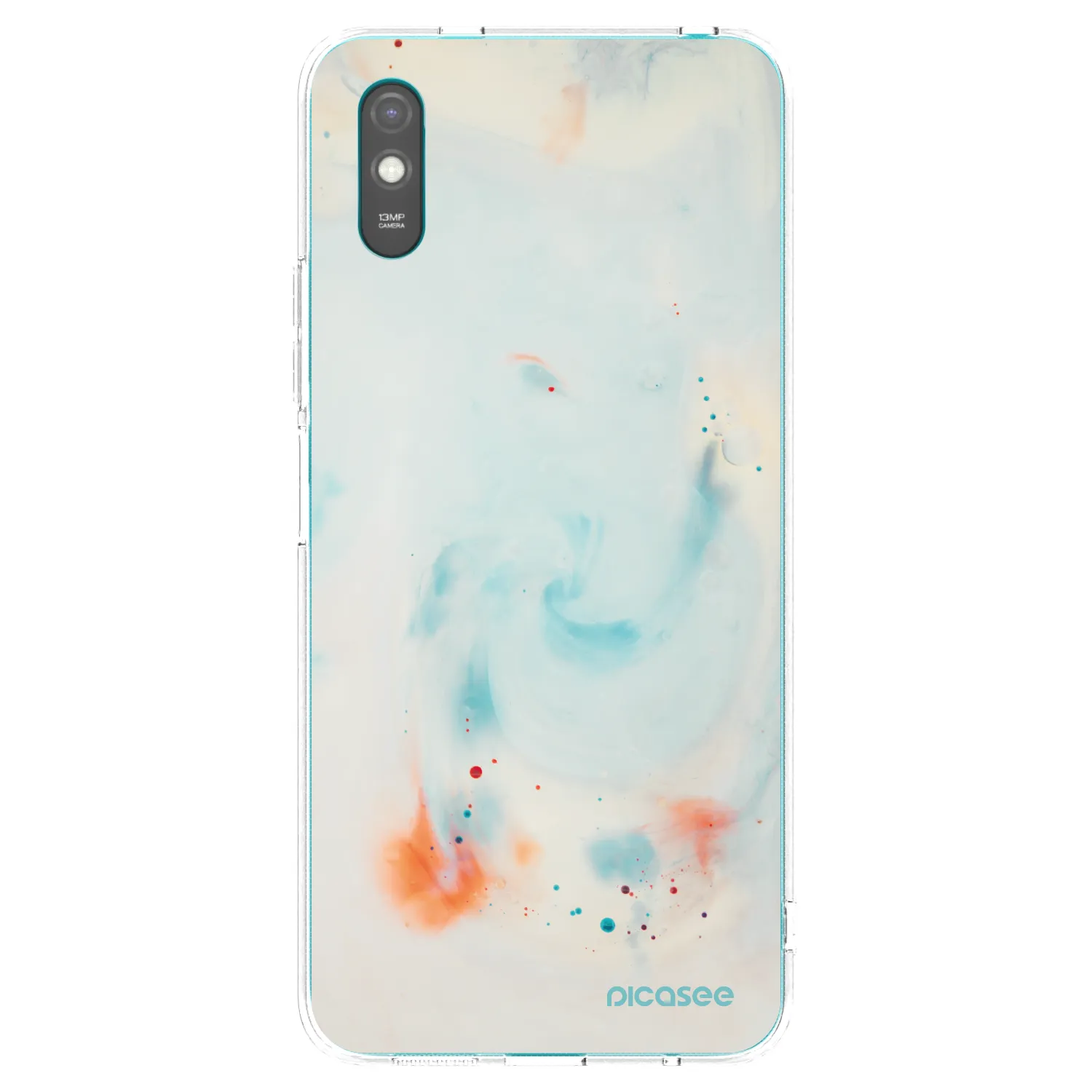 Picasee silikonski prozorni ovitek za Xiaomi Redmi 9AT - Splash