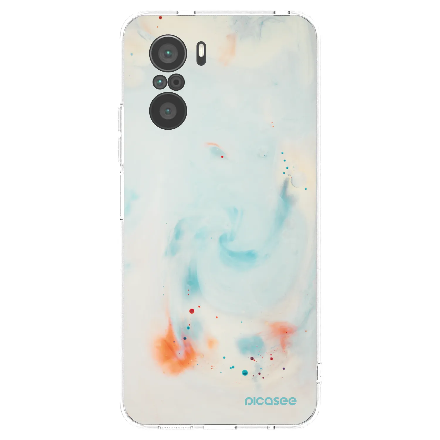 Picasee silikonski prozorni ovitek za Xiaomi Poco F3 - Splash