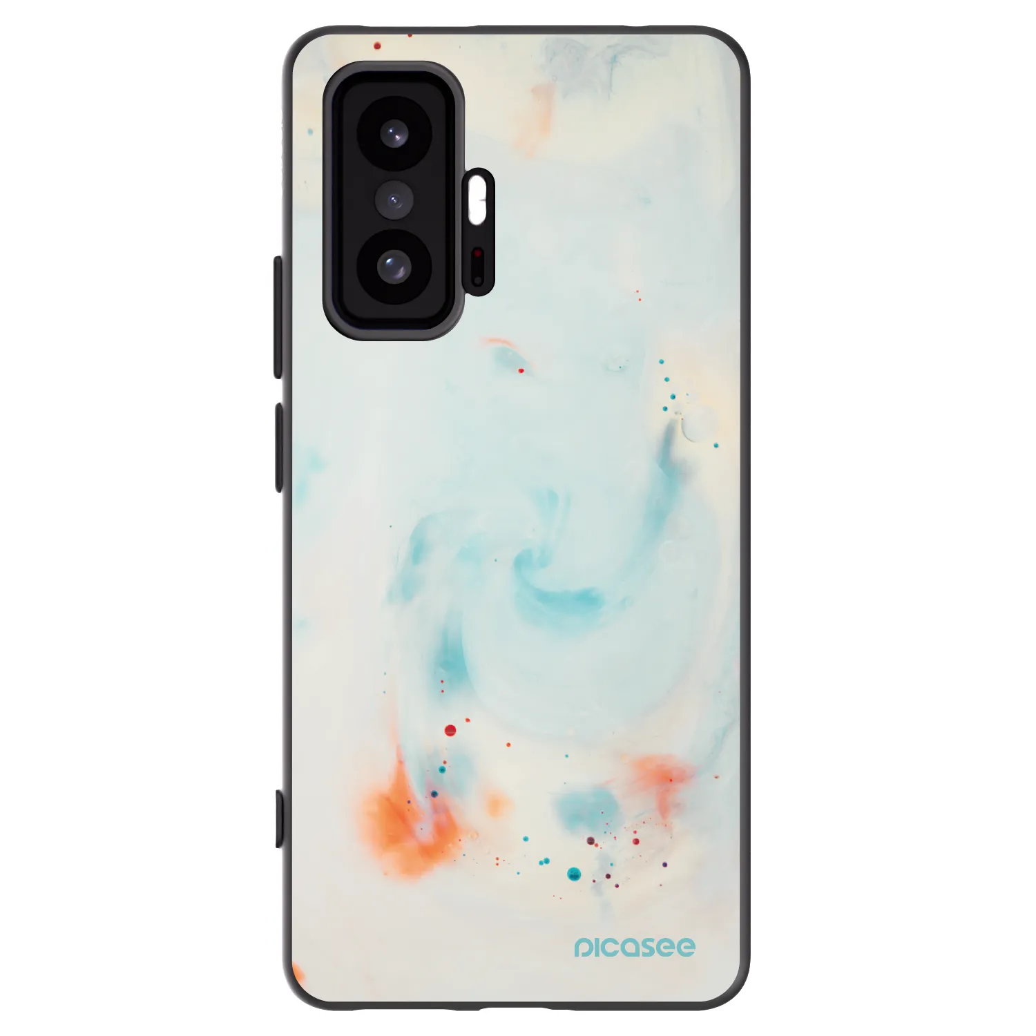 Picasee silikonski črni ovitek za Xiaomi 11T Pro - Splash
