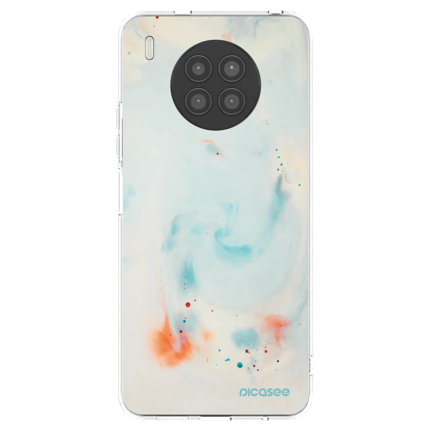 Picasee silikonski prozorni ovitek za Huawei Nova 8i - Splash
