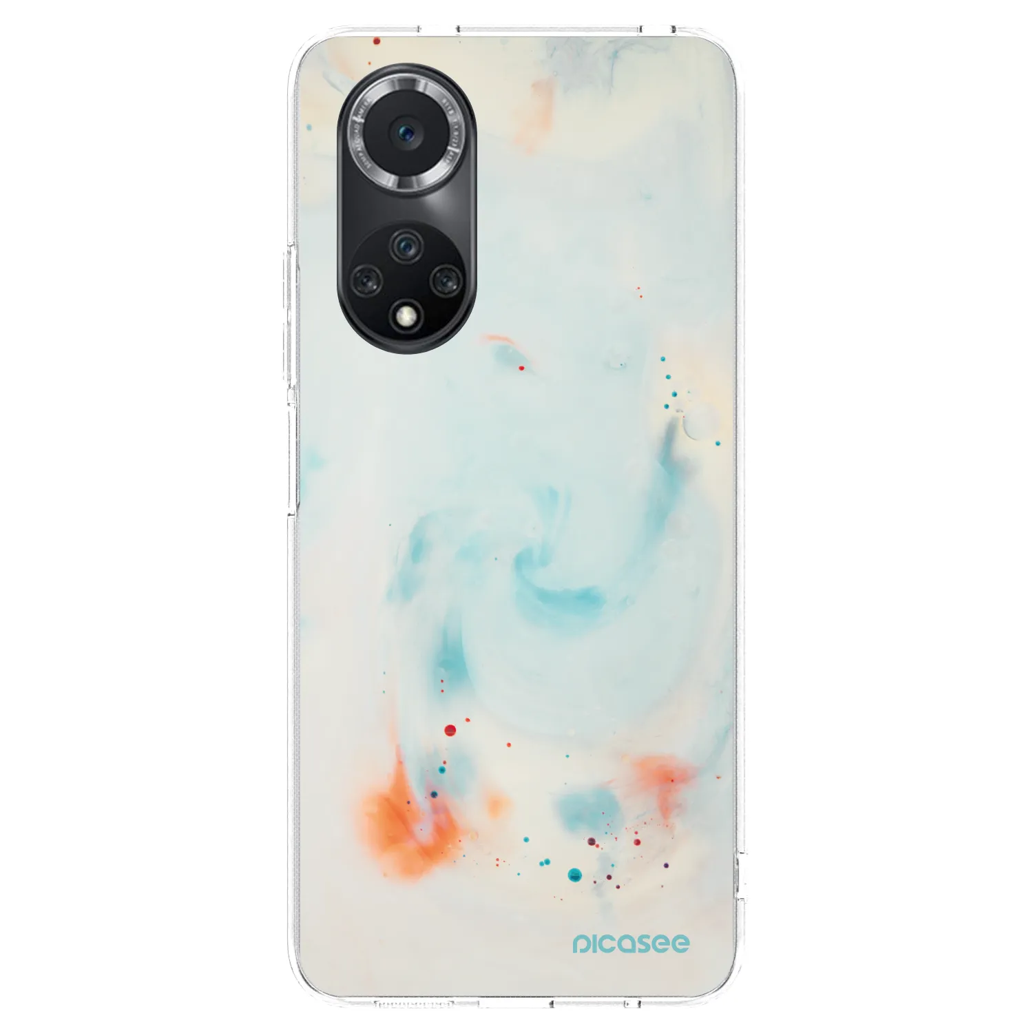 Picasee silikonski prozorni ovitek za Huawei Nova 9 SE - Splash