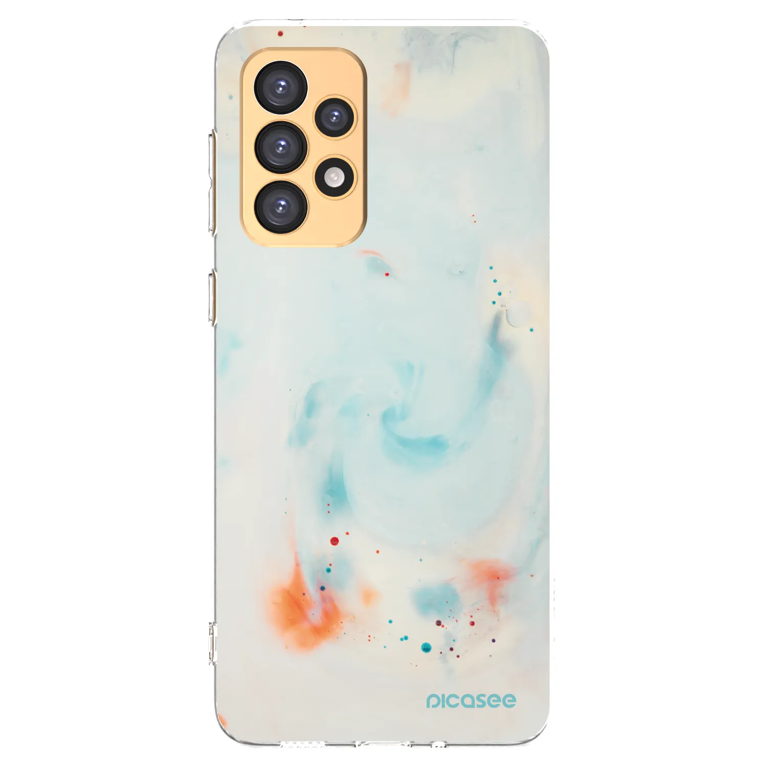 Picasee silikonski prozorni ovitek za Samsung Galaxy A33 5G A336 - Splash