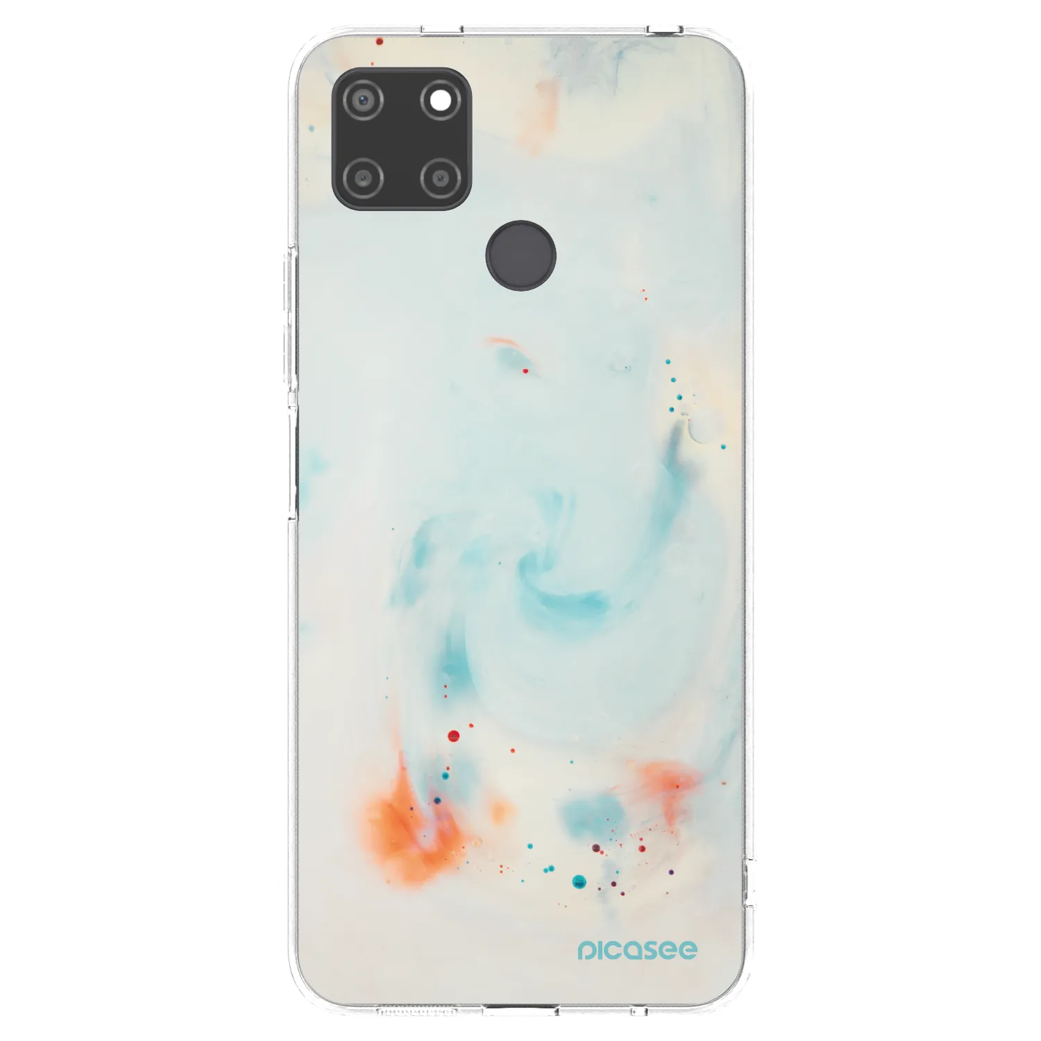 Picasee silikonski prozorni ovitek za Realme C21Y - Splash