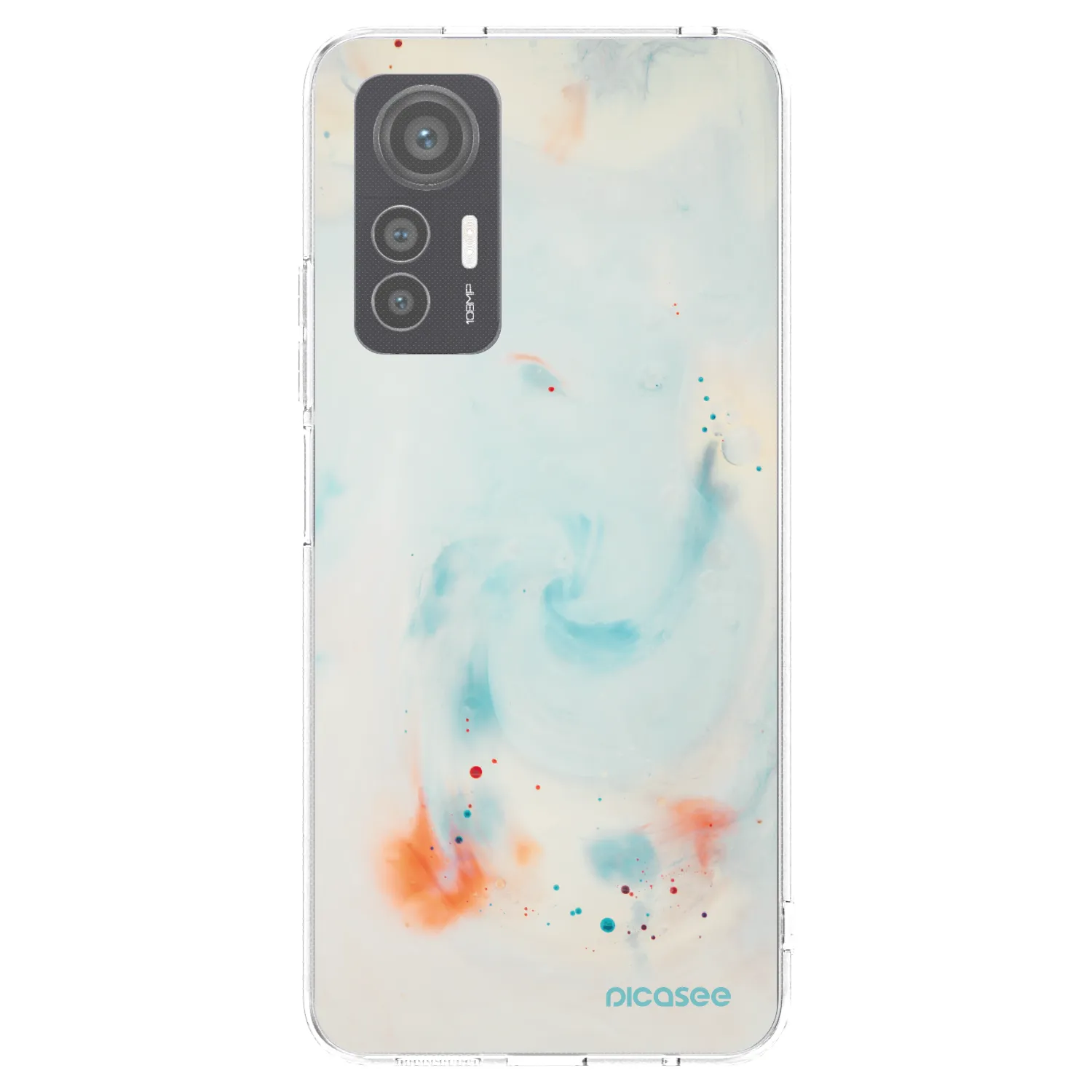 Picasee silikonski prozorni ovitek za Xiaomi 12 Lite - Splash