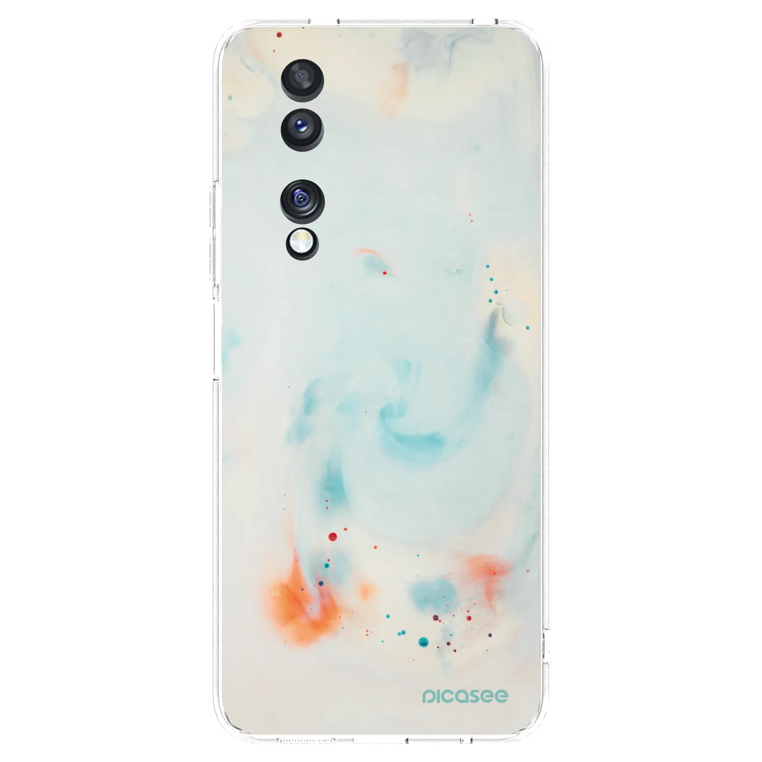 Picasee silikonski prozorni ovitek za Honor 70 - Splash