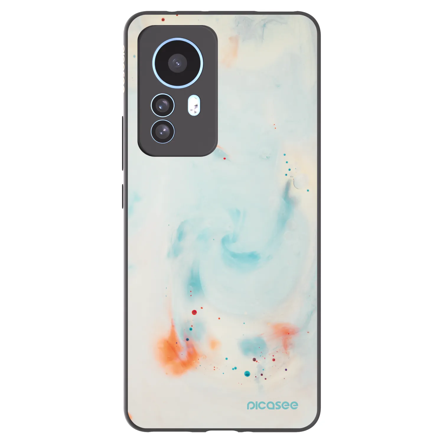 Picasee silikonski črni ovitek za Xiaomi 12T Pro - Splash
