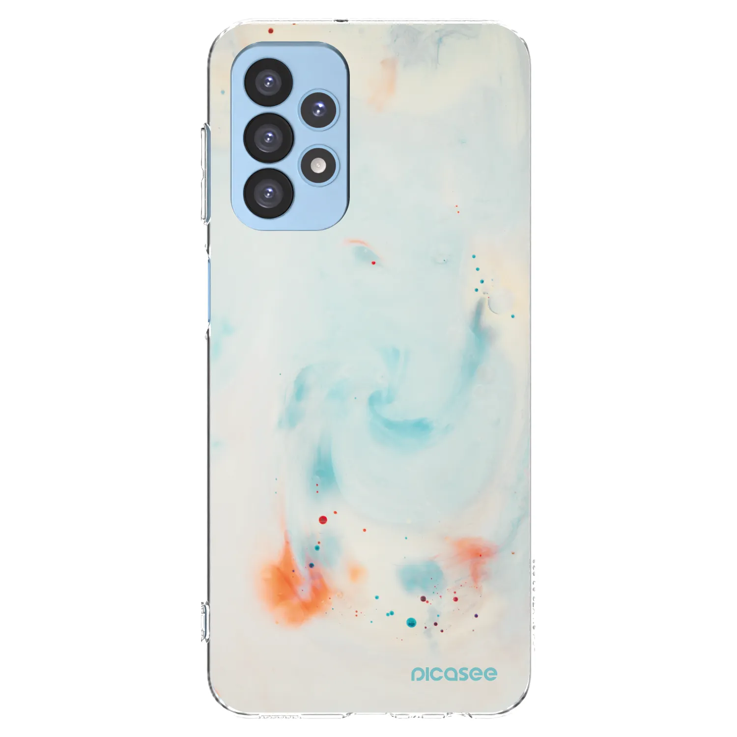Picasee silikonski prozorni ovitek za Samsung Galaxy A23 A235F 4G - Splash