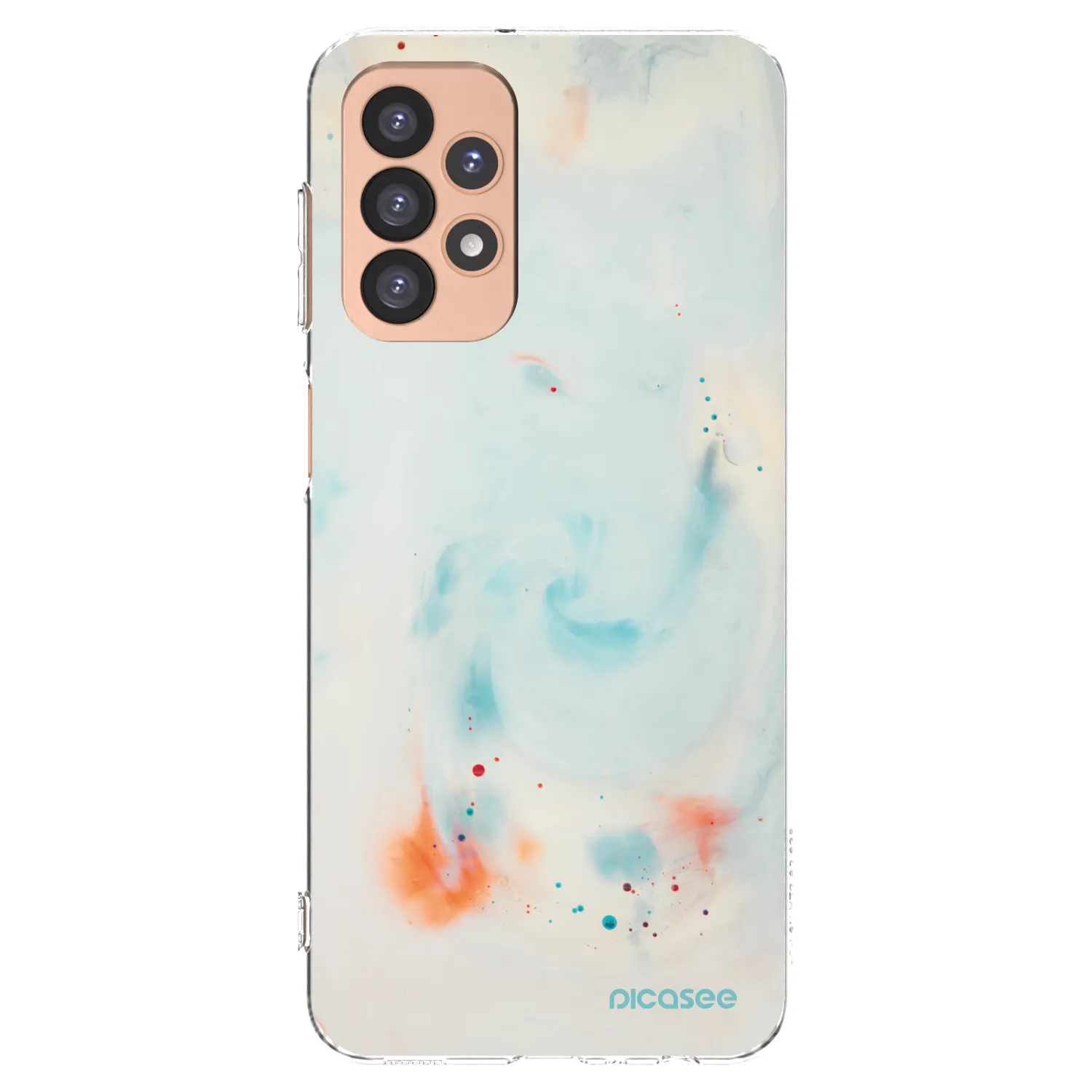 Picasee silikonski prozorni ovitek za Samsung Galaxy A23 A236B 5G - Splash