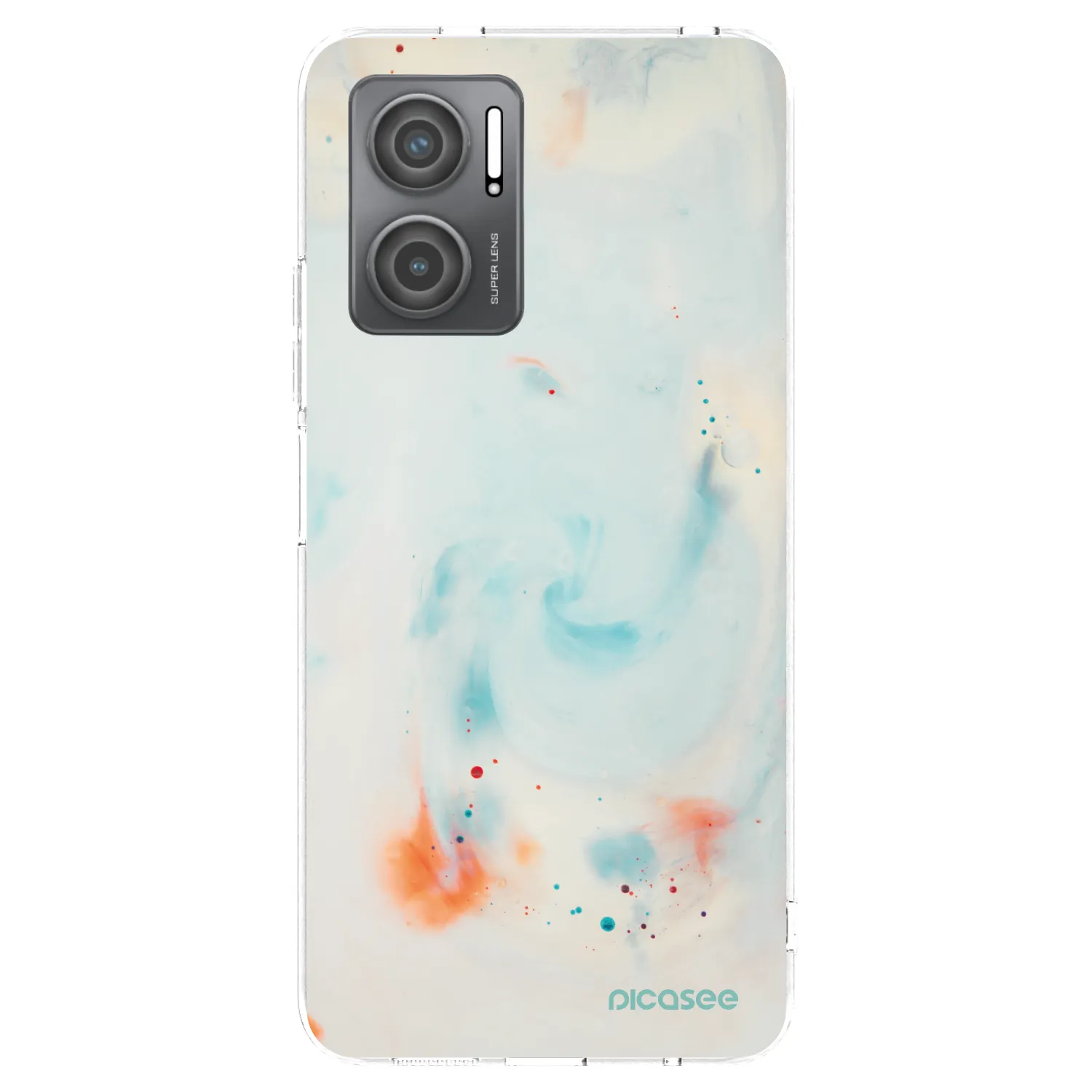 Picasee silikonski prozorni ovitek za Xiaomi Redmi 10 5G - Splash