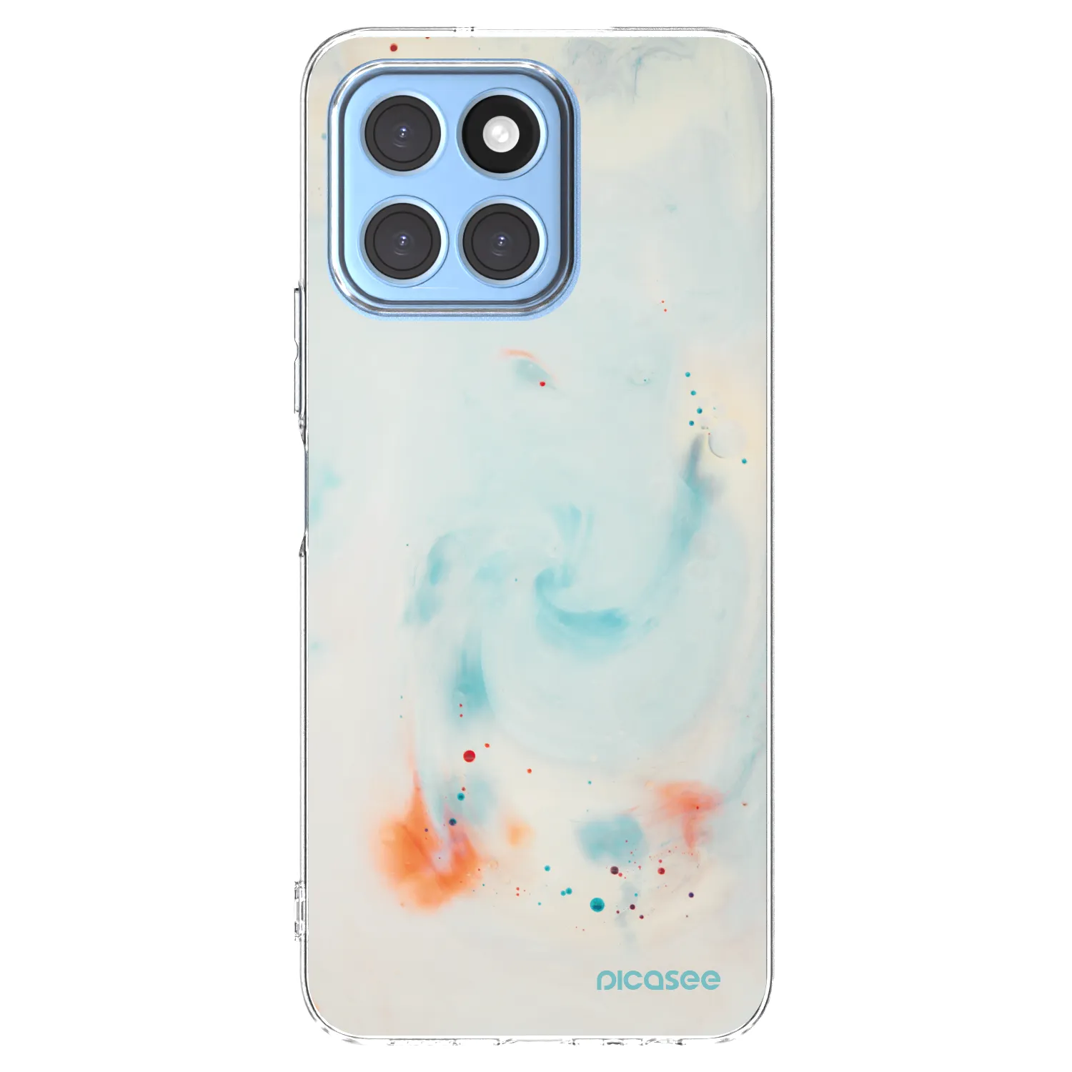 Picasee silikonski prozorni ovitek za Honor X8 5G - Splash