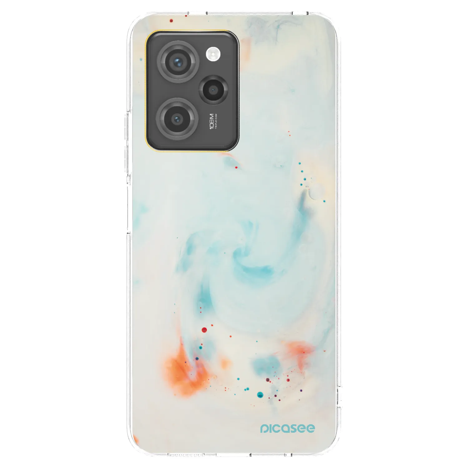 Picasee silikonski črni ovitek za Xiaomi Poco X5 Pro - Splash
