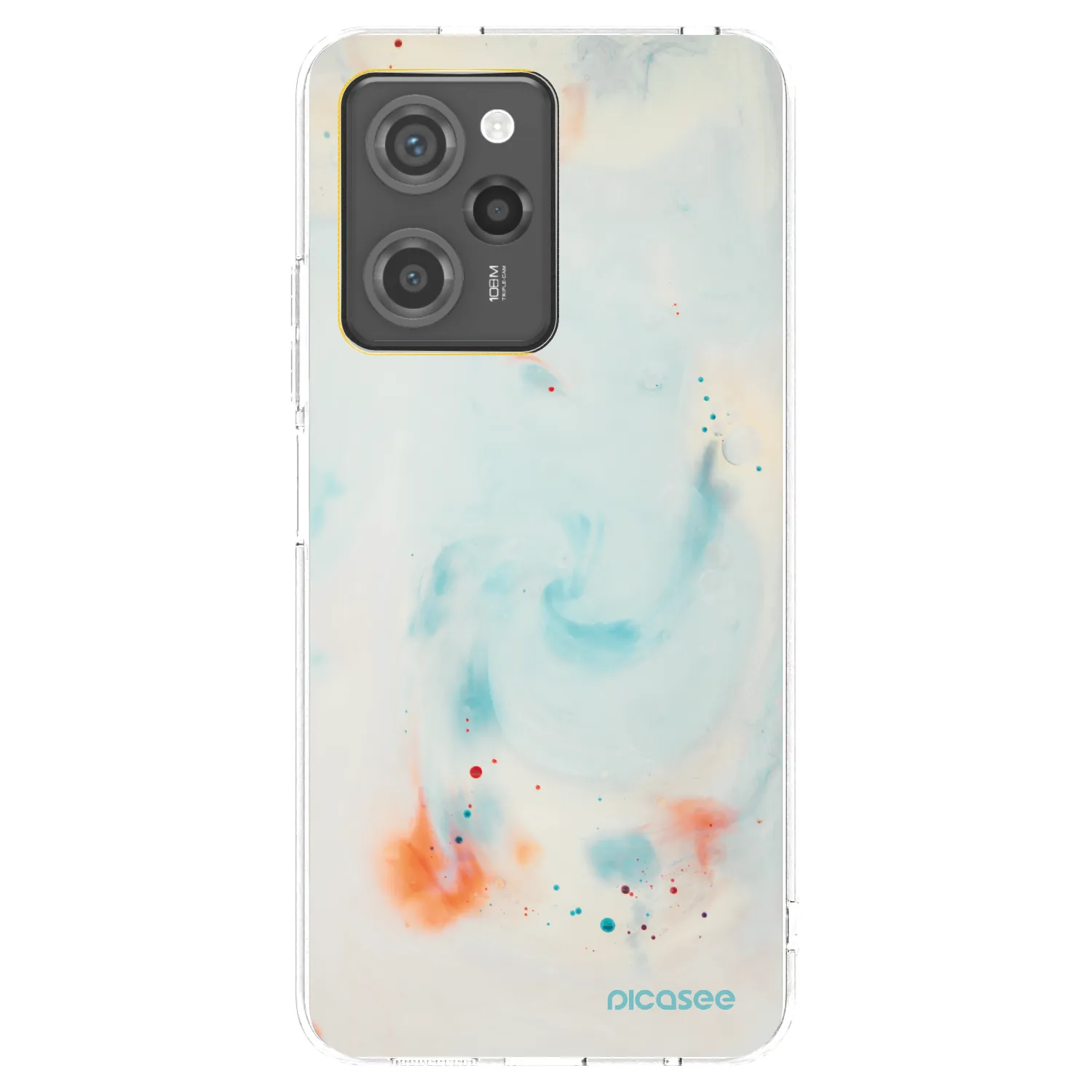 Picasee silikonski prozorni ovitek za Xiaomi Poco X5 Pro - Splash