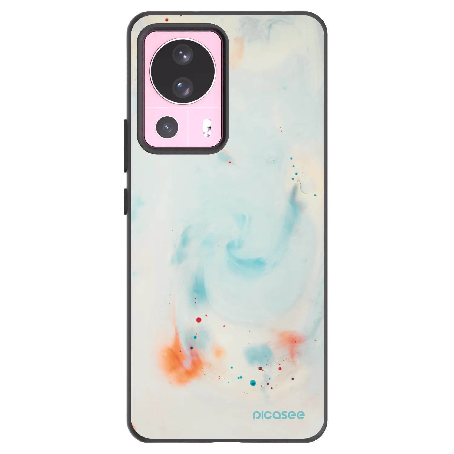 Picasee silikonski črni ovitek za Xiaomi 13 Lite - Splash