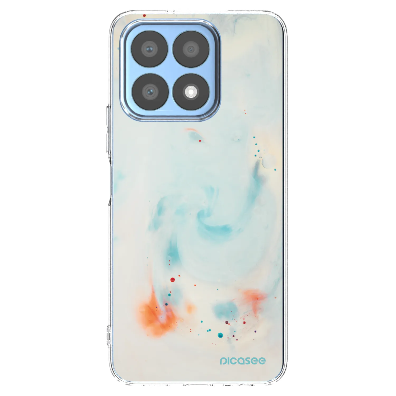 Picasee silikonski prozorni ovitek za Honor X8a - Splash