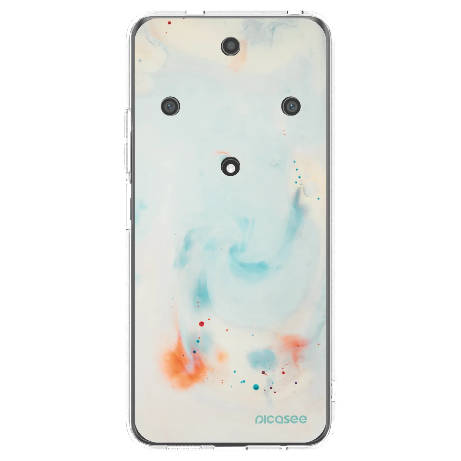 Picasee silikonski prozorni ovitek za Honor Magic5 Lite 5G - Splash