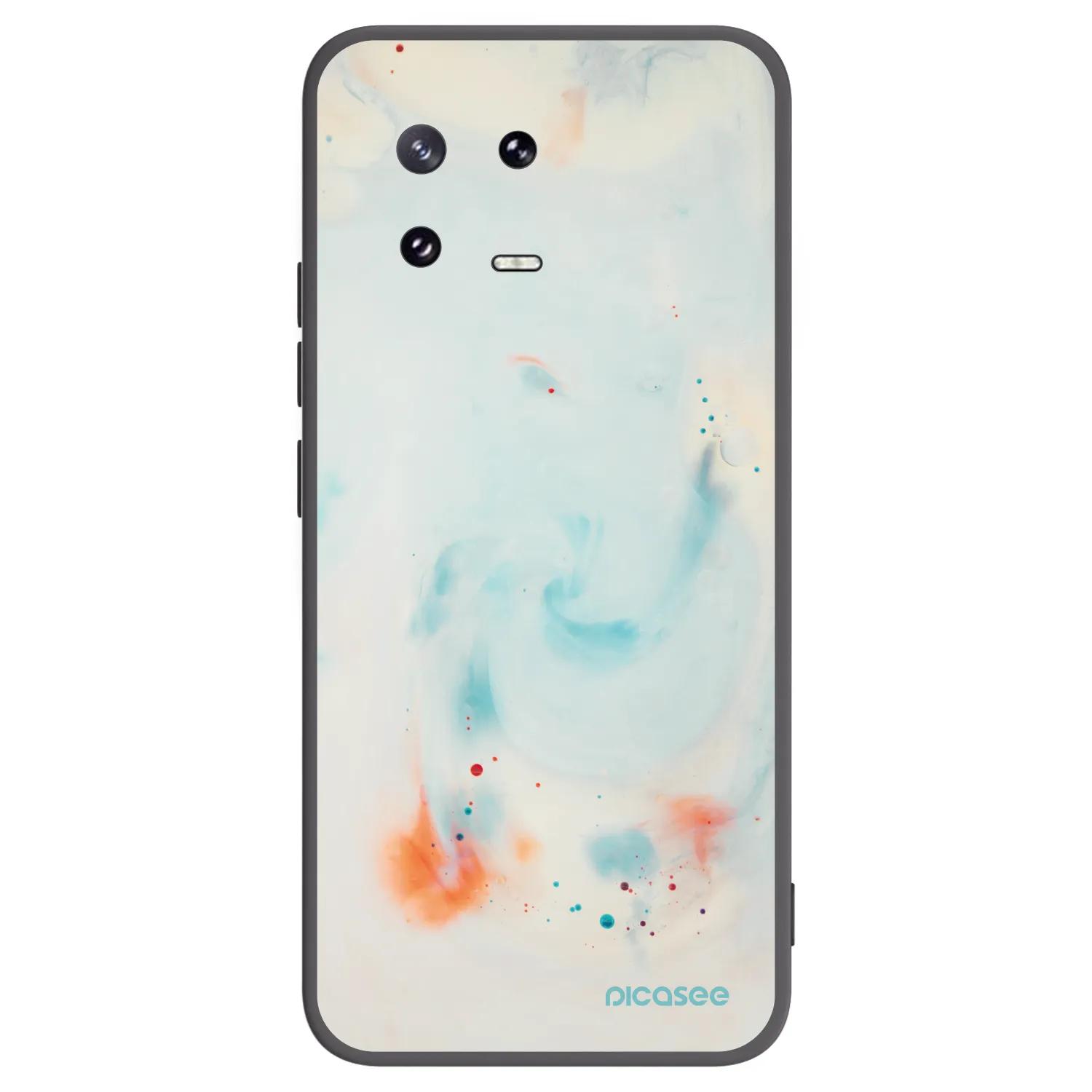 Picasee silikonski črni ovitek za Xiaomi 13 Pro - Splash