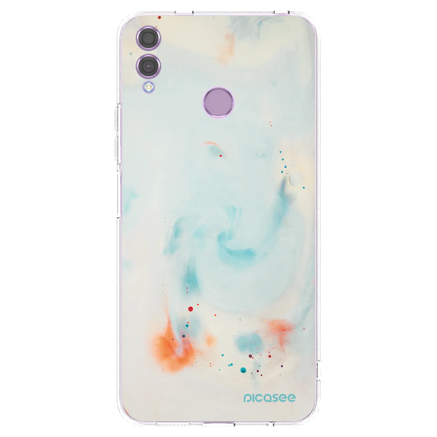 Picasee silikonski prozorni ovitek za Honor 8X - Splash