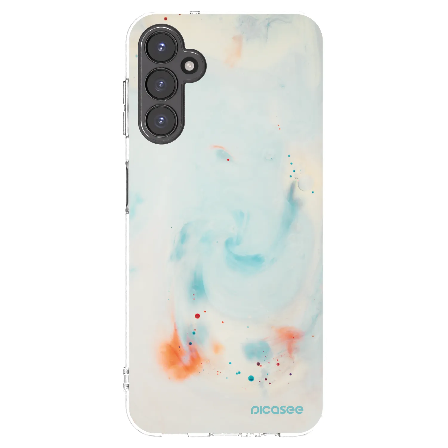 Picasee silikonski prozorni ovitek za Samsung Galaxy A14 5G A146P - Splash