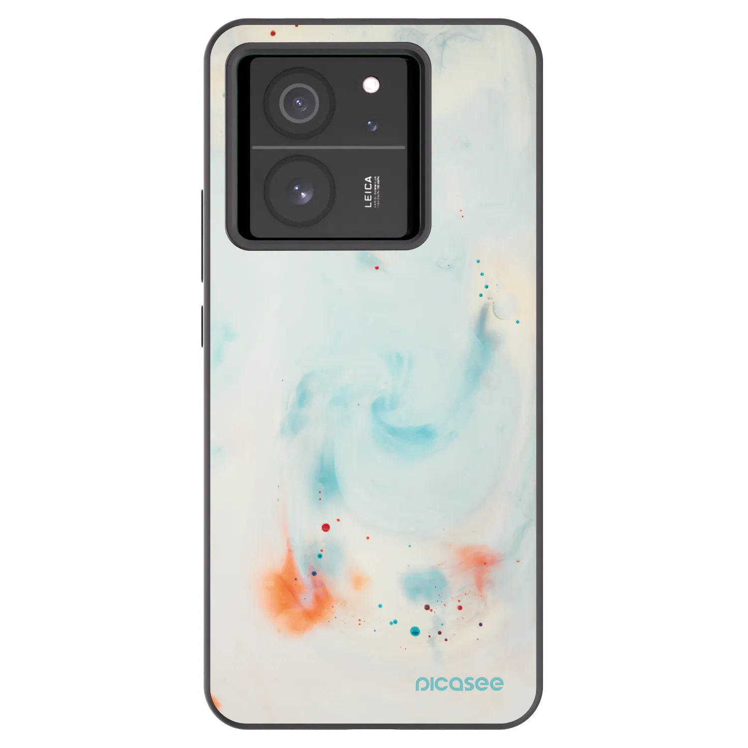 Picasee silikonski črni ovitek za Xiaomi 13T Pro - Splash