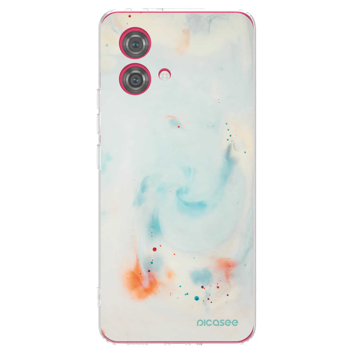Picasee silikonski prozorni ovitek za Motorola Moto G84 5G - Splash
