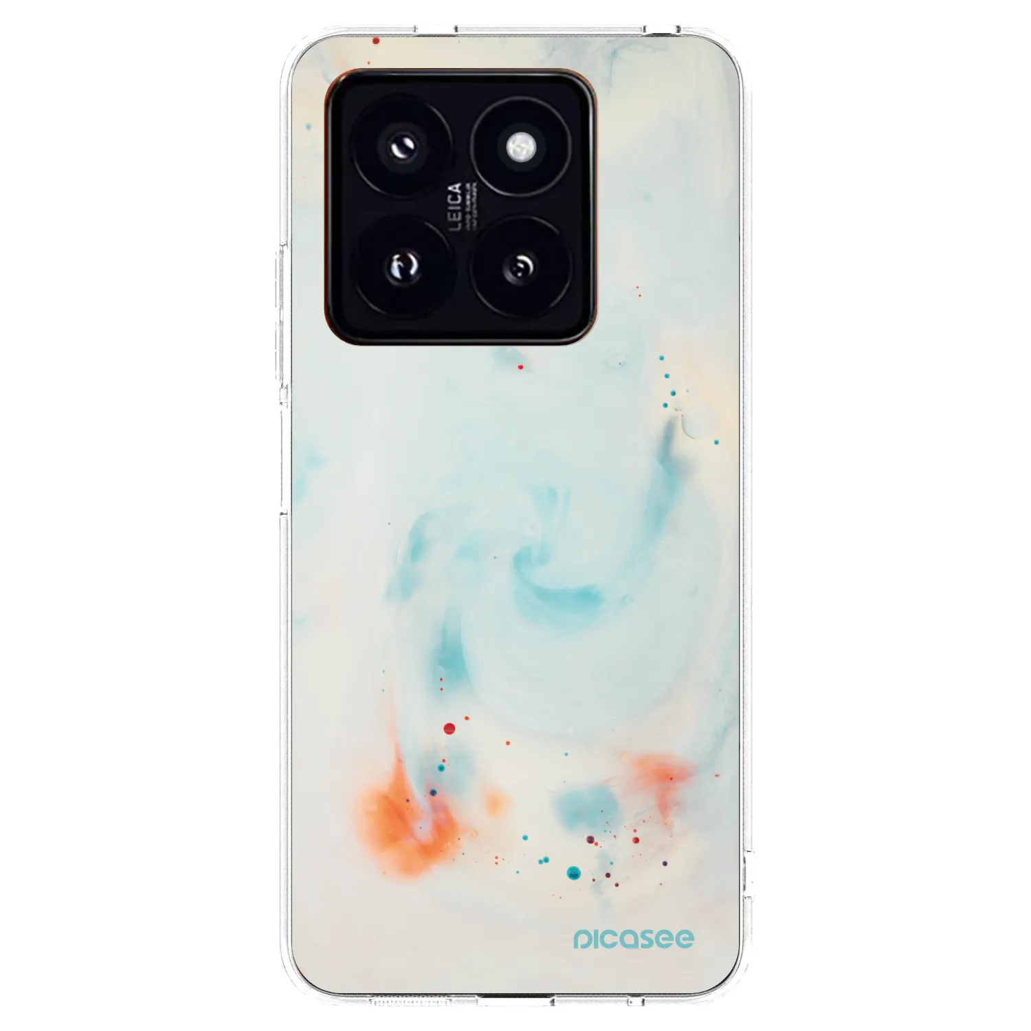 Picasee silikonski prozorni ovitek za Xiaomi 14 Pro - Splash