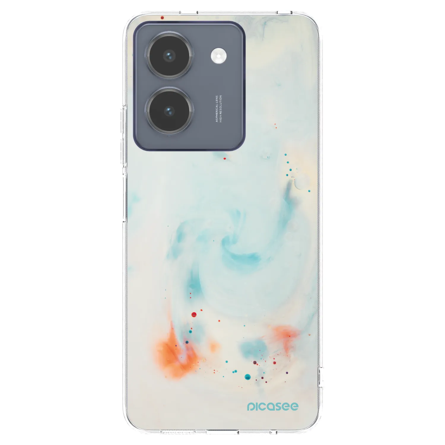 Picasee silikonski prozorni ovitek za Vivo Y36 4G - Splash