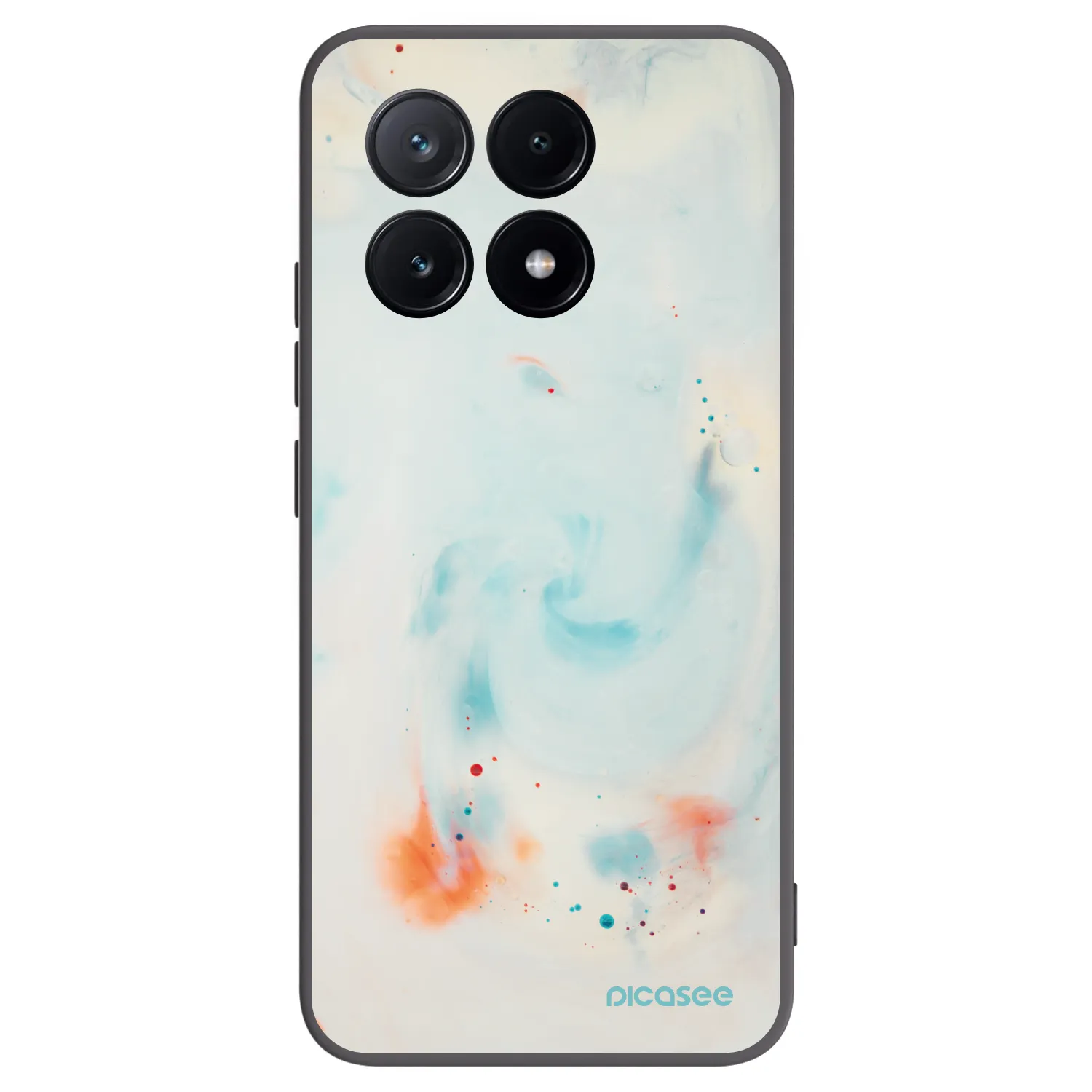 Picasee silikonski črni ovitek za Xiaomi Poco X6 Pro - Splash