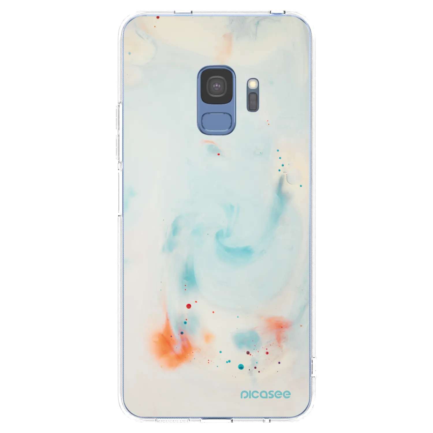 Picasee silikonski prozorni ovitek za Samsung Galaxy S9 G960F - Splash
