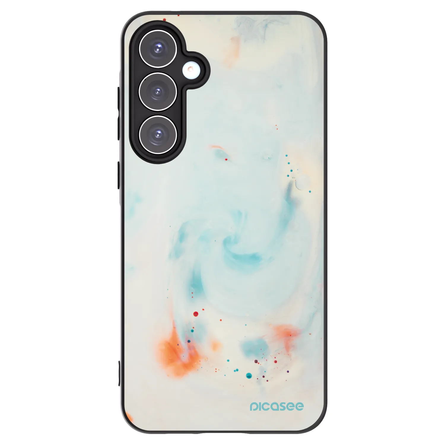 Picasee silikonski črni ovitek za Samsung Galaxy A55 5G A556B - Splash