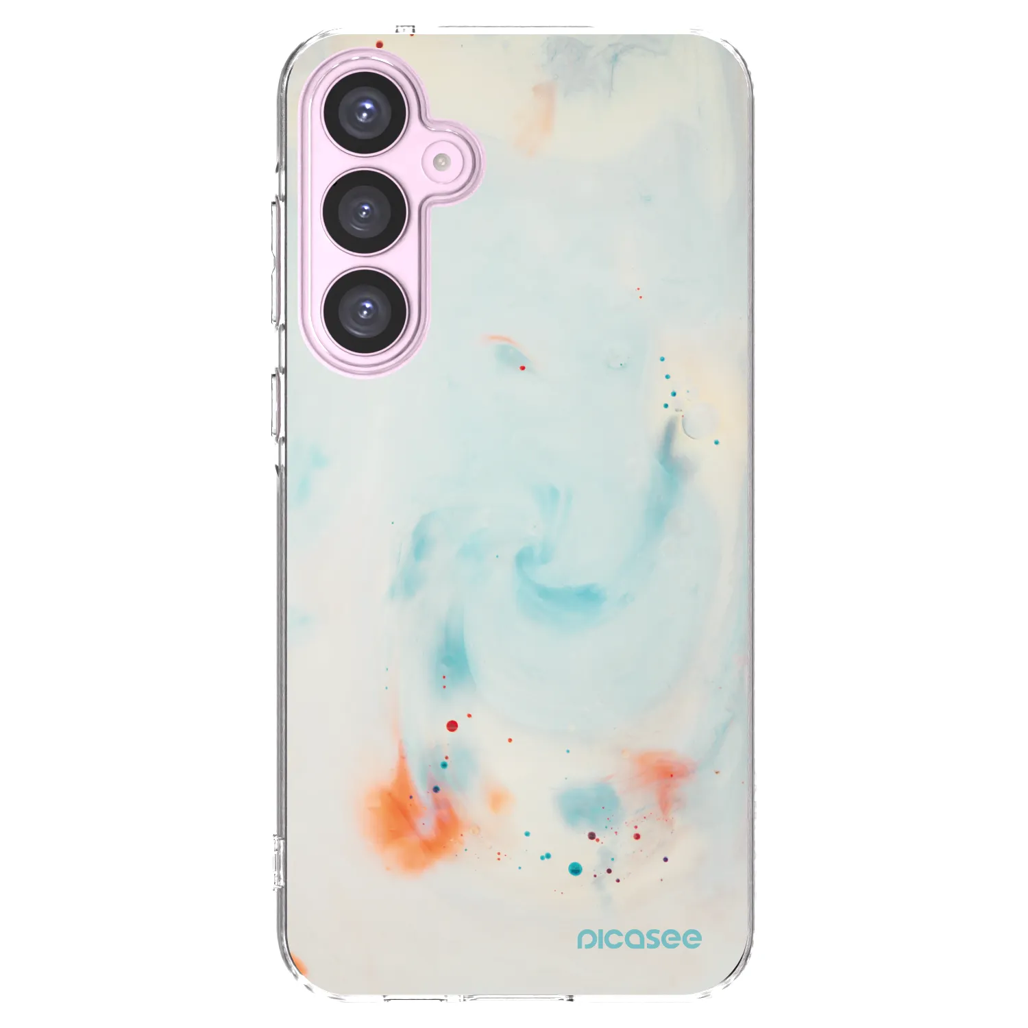 Picasee silikonski prozorni ovitek za Samsung Galaxy A55 5G A556B - Splash