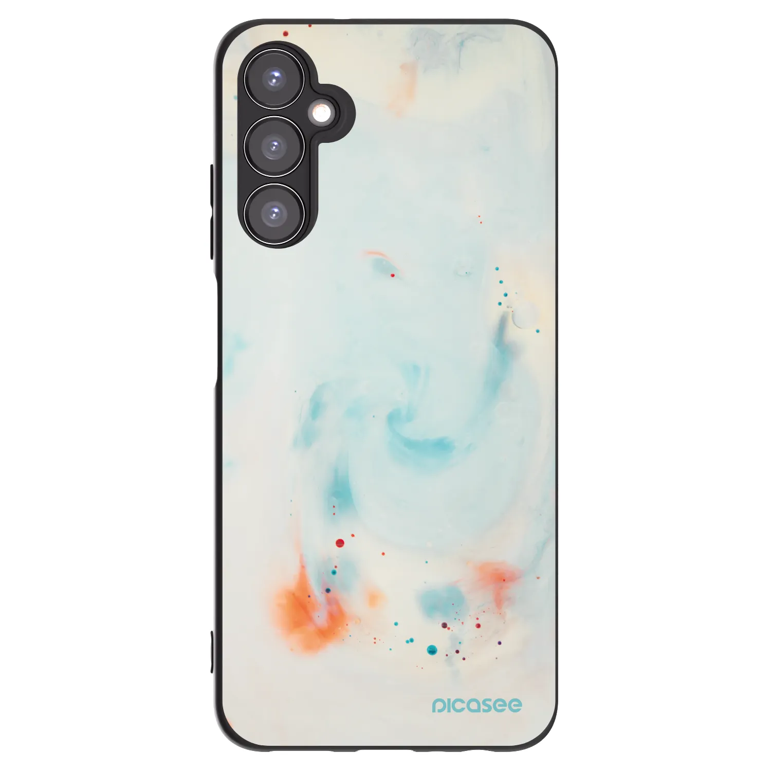 Picasee silikonski črni ovitek za Samsung Galaxy A05s A057G - Splash