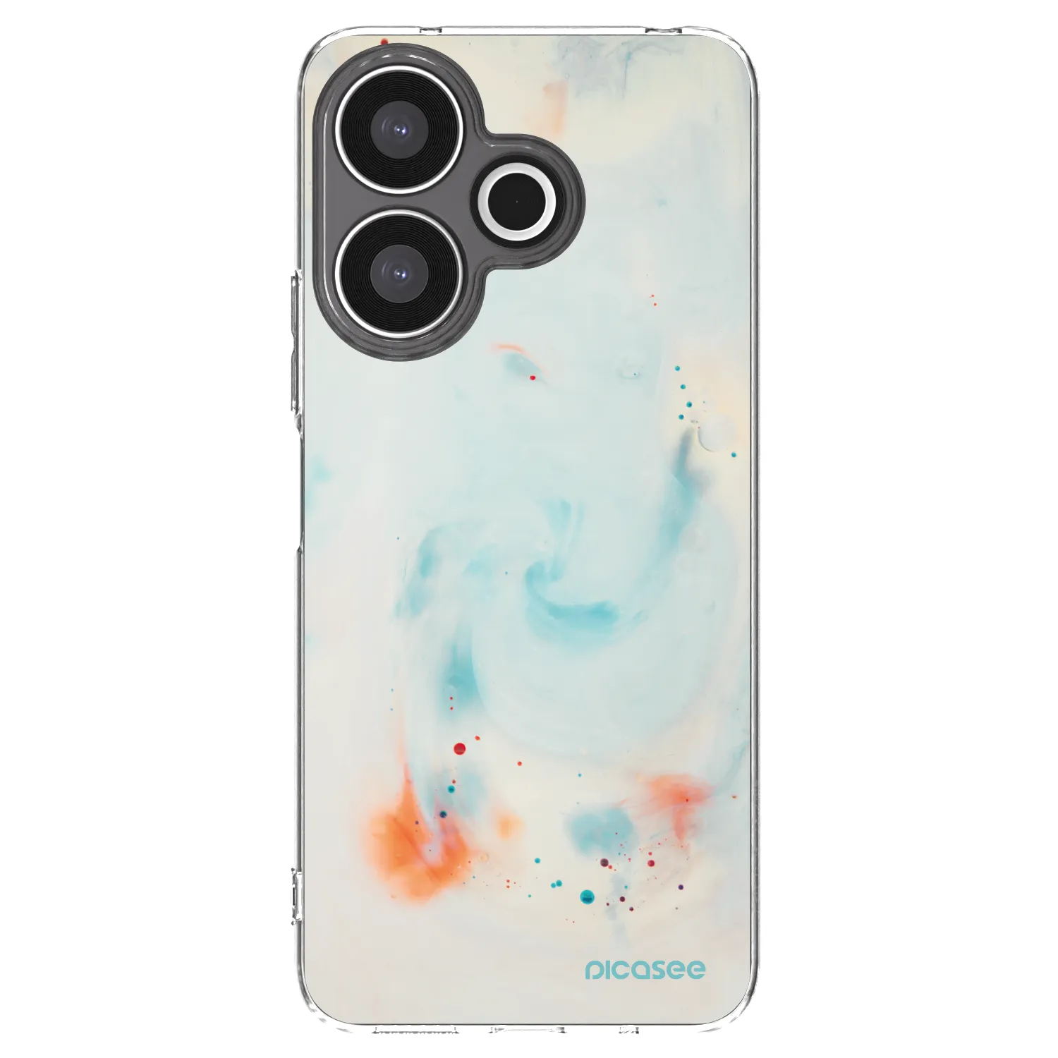 Picasee silikonski prozorni ovitek za Xiaomi Redmi 13 4G - Splash