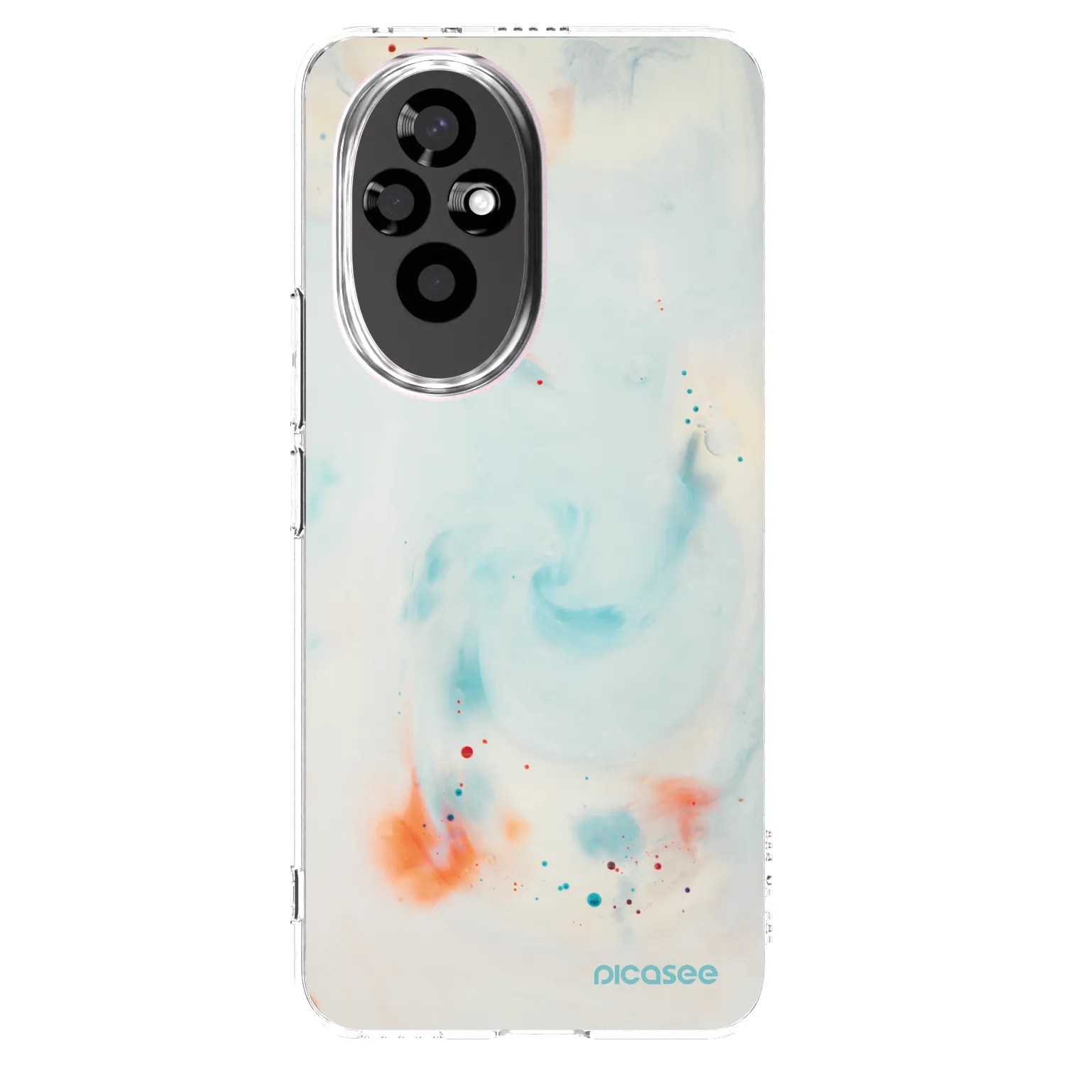 Picasee silikonski prozorni ovitek za Honor 200 5G - Splash