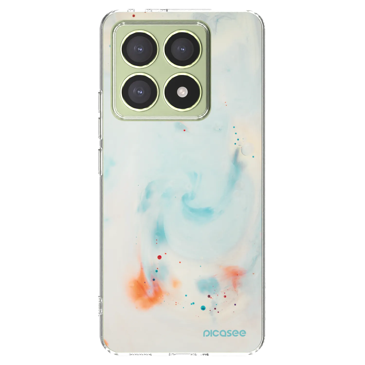 Picasee silikonski prozorni ovitek za Xiaomi 14T - Splash