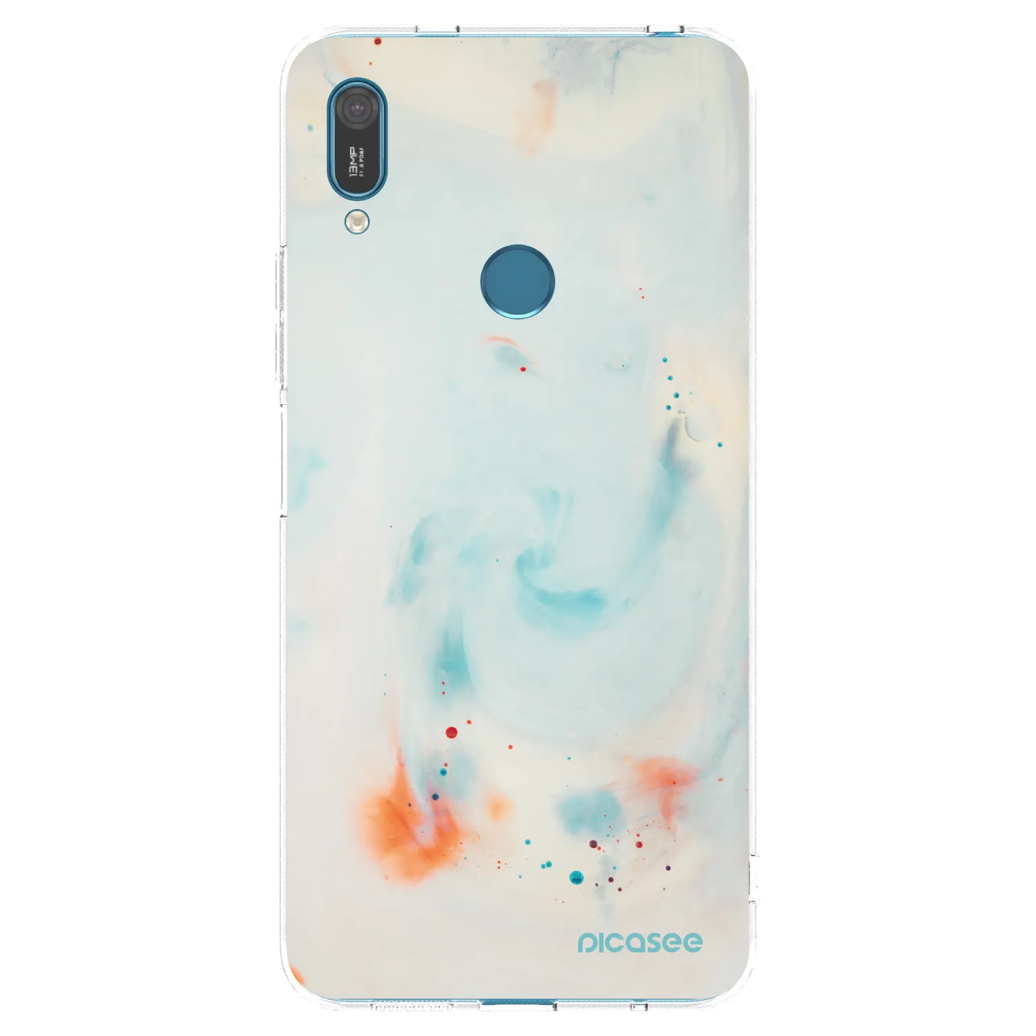 Picasee silikonski prozorni ovitek za Huawei Y7 2019 - Splash