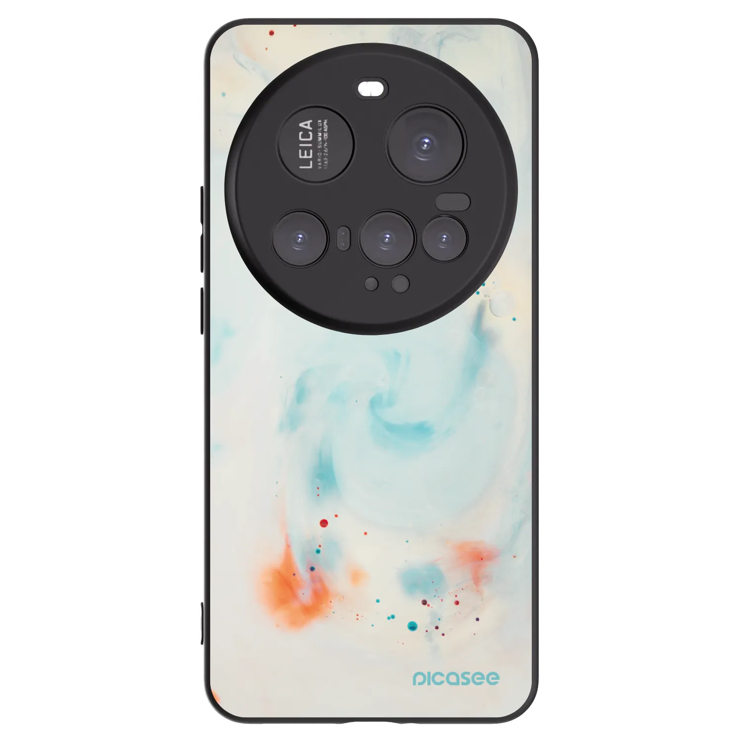 Picasee silikonski črni ovitek za Xiaomi 15 Ultra - Splash
