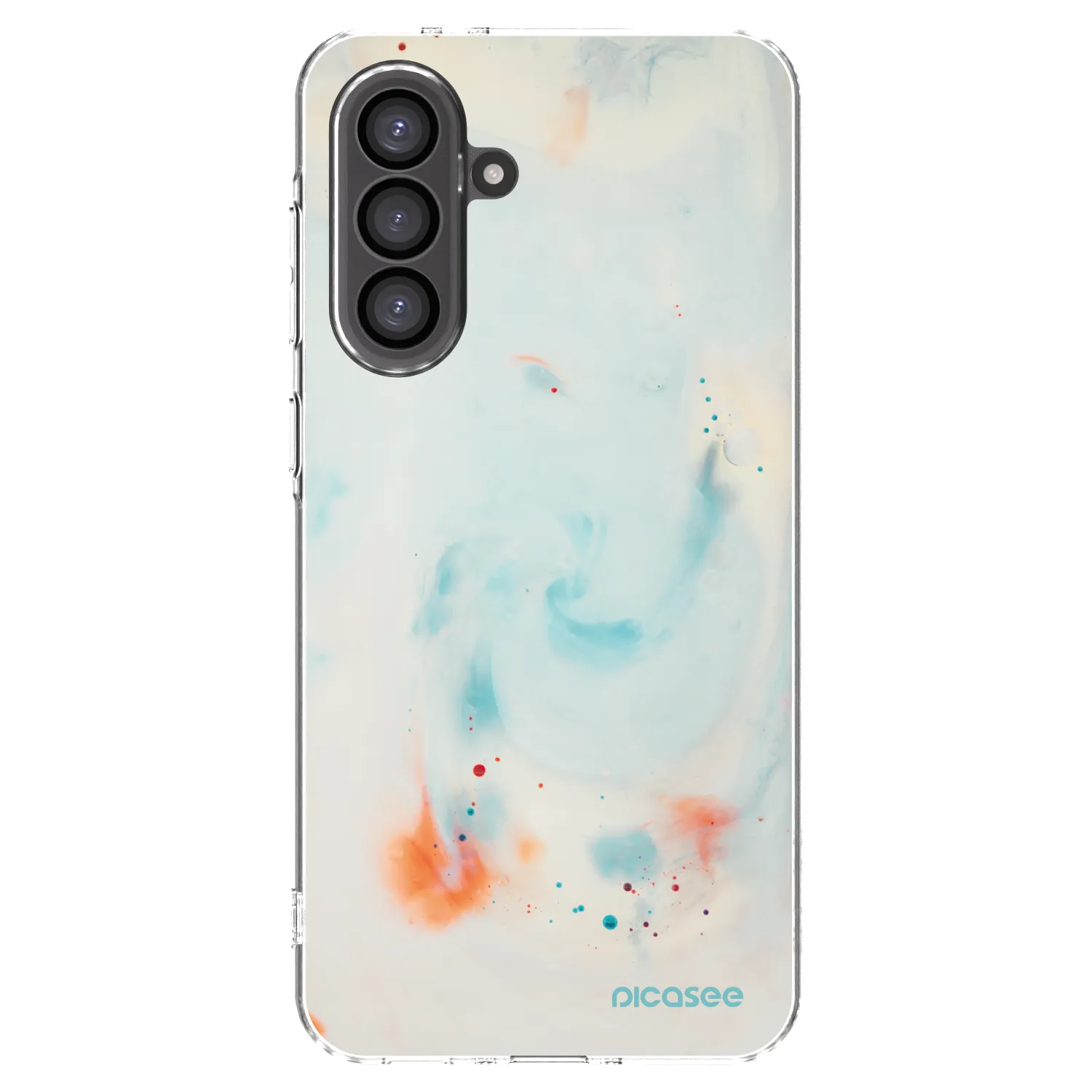Picasee silikonski prozorni ovitek za Samsung Galaxy A36 5G - Splash